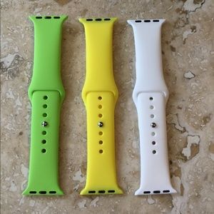 Silicone Sport Strap IWatch Band Series 1, 2, 3, 4